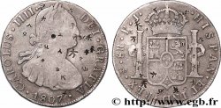 BOLIVIA - CHARLES IV 8 Reales  1807 Potosi