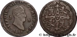 SPAIN 8 Maravedis Ferdinand VII 1816 Jubia