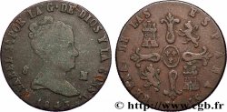 ESPAGNE 8 Maravedis Isabelle II 1843 Ségovie