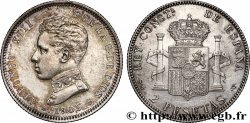 SPAIN 2 Pesetas Alphonse XIII 1905 Madrid