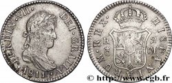 SPAIN - KINGDOM OF SPAIN - FERDINAND VII 2 Reales 1811 Cadix
