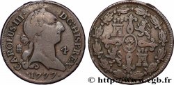 SPAIN 4 Maravedis Charles III  1777 Ségovie