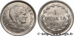 SPAIN - BASQUE COUNTRY 1 Peseta Gouvernement d’Euskadi 1937 Bruxelles