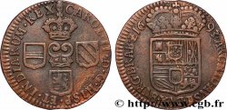 SPANISH NETHERLANDS - DUCHY OF BRABANT - CHARLES II OF SPAIN Liard 1693 Bruxelles
