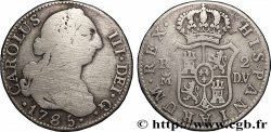 SPAIN 2 Reales Charles III 1785 Madrid