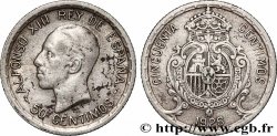 SPAIN 50 Centimos Alphonse XIII  1926 Madrid