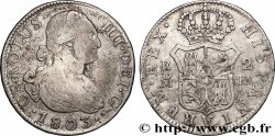 SPAIN 2 Reales Charles IV 1803 Madrid
