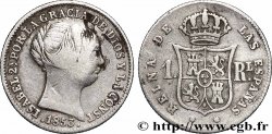 ESPAGNE 1 Real Isabelle II 1853 Barcelone