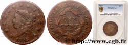 VEREINIGTE STAATEN VON AMERIKA 1 Cent “Matron Head”  1825 Philadelphie S15 PCGS