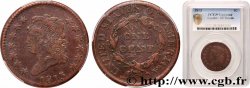 UNITED STATES OF AMERICA 1 Cent “Classic Head” 1813 Philadelphie XF PCGS