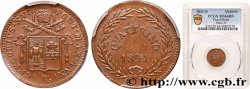 ITALIE - ÉTATS DU PAPE - GRÉGOIRE XVI (Bartolomeo Alberto Cappellari) 1 Quattrino an XI 1841 Rome