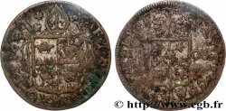 SWITZERLAND - CANTON OF VALAIS 1 Batzen François-Joseph Supersaxo évêque de Sion 1708 