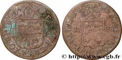 SWITZERLAND - CANTON OF VALAIS 1 Batzen François-Joseph Supersaxo évêque de Sion 1708 