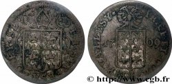 SWITZERLAND - CANTON OF VALAIS 1 Batzen canton de Sitten frappe au nom du prince évêque François-Joseph Supersaxo 1709 