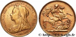 OR, PALLADIUM ET PLATINE INVESTISSEMENT 1 Souverain Victoria type vieille tête 1894 Londres