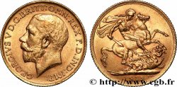 OR, PALLADIUM ET PLATINE INVESTISSEMENT 1 Souverain Georges V 1913 Londres