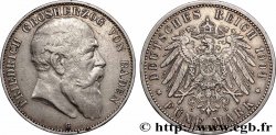 GERMANY - GRAND DUCHY OF BADEN - FREDERICK I 5 Mark  1904 Karlsruhe - G