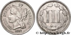 UNITED STATES OF AMERICA 3 Cents 1866 Philadelphie