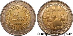 SWITZERLAND 5 Francs Proof Carnaval de Bâle 2000 Berne