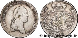 GERMANY - SAXONY 2/3 Thaler Frédéric-August III 1781 Leipzig