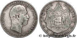 CRETE 1 Drachme Georges Ier 1901 Paris