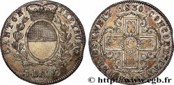 SWITZERLAND - CANTON OF FRIBOURG 5 Batzen - Canton de Fribourg 1830 