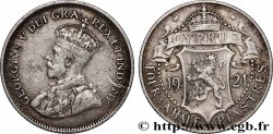 CYPRUS 4 1/2 Piastres Georges V / armes couronnée 1921 