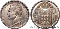MONACO Essai de 5 Francs en argent Rainier III 1960 Paris