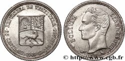 VENEZUELA 25 Centimos Simon Bolivar 1960 Paris