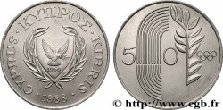 CYPRUS 50 Cents Jeux Olympiques de Séoul 1988 