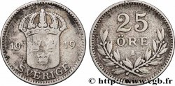 SWEDEN 25 Ore Gustave V 1919 