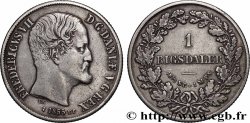 DANEMARK 1 Rigsdaler Frédéric VII 1855 Copenhague