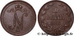 FINLANDE 10 Pennia Tsar Nicolas II 1916 Helsinki