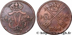 SUÈDE 1 Ore 1748 Stockholm