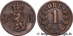 NORWAY 1 Ore Oscar II 1899 