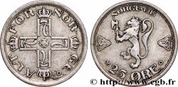 NORWAY - KINGDOM OF NORWAY - HAAKON VII 25 Ore 1915 