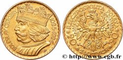 POLAND - INDEPENDENT REPUBLIC 20 Zlotych Boleslas Ier 1925 Varsovie