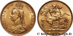 GREAT-BRITAIN - VICTORIA 2 Pounds (2 Livres) “buste du jubilé” 1887 Londres