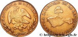 MEXIQUE 8 Escudos 1848 Guadalupe y Calvo TTB+ 