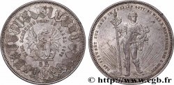 SWITZERLAND 5 Francs, monnaie de Tir, Bâle 1879 