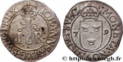 SUÈDE - ROYAUME DE SUÈDE - JEAN III 1/2 Örtug (1581) Stockholm