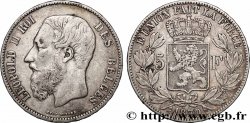 ARGENT D&nbsp;INVESTISSEMENT 5 Francs 1870 Bruxelles
