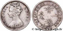 HONG KONG 10 Cents Victoria 1899 Londres