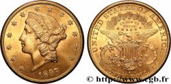 ORO, PALLADIO E PLATINO: INVESTIMENTI 20 Dollars &nbsp;Liberty&nbsp; 1897 San Francisco