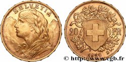 GOLD-, PALLADIUM- UND PLATIN-INVESTITIONEN 20 Francs &nbsp;Vreneli&nbsp; 1930 Berne
