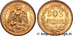 MEXIQUE 2 Pesos 1945 Mexico