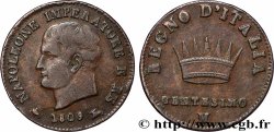 ITALY - KINGDOM OF ITALY - NAPOLEON I 1 Centesimo 1809 Milan