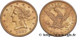ORO, PALADIO Y PLATINO INVERSIÓN 10 Dollars &nbsp;Liberty&nbsp; 1882 Philadelphie