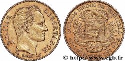GOLD, PALLADIUM & PLATINUM INVESTMENT 20 Bolivares or Simon Bolivar 1904 Paris