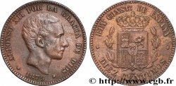 ESPAGNE 10 Centimos Alphonse XII 1879 Oeschger Mesdach & CO